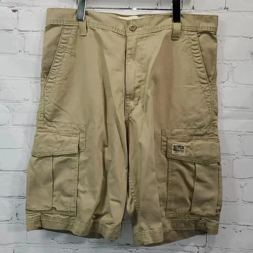 Levi's Workwear Cargo Pockets 100% Cotton Outdoor Flat Front Men's Size 34